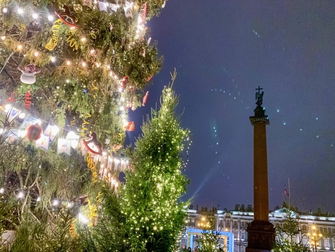 Экскурсия «Новые огни северной столицы» и пешеходная экскурсия по Малой Садовой