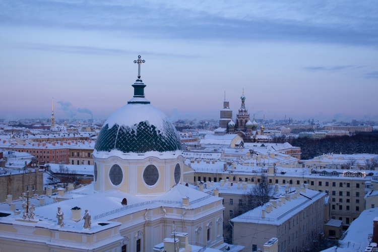 Рождественские каникулы в Санкт-Петербурге