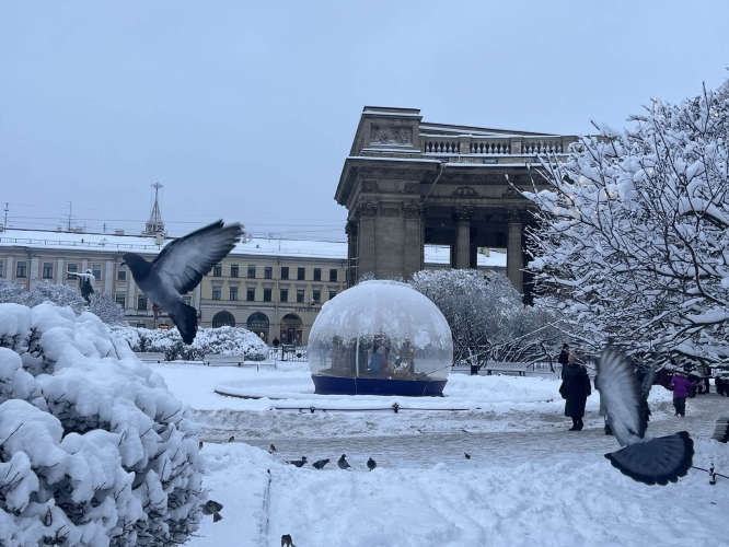 Петербург – снежный город Рождества, тур на 3 дня